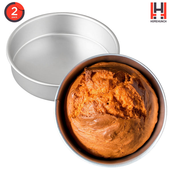 HomeHunch 2 Pack Metal Round Cake Baking Pans Mold Nonstick 9inch