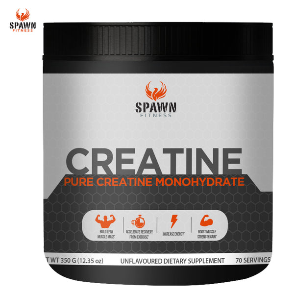Spawn Fitness Creatine Monohydrate Powder Pre Workout Drink Muscle Energy