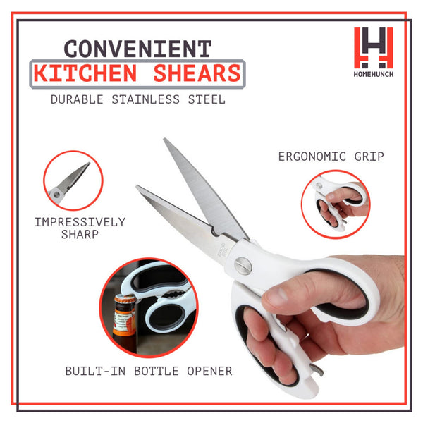 HomeHunch Kitchen Scissors for Herbs Heavy Duty Food Scissor Shears Meat  Chicken 