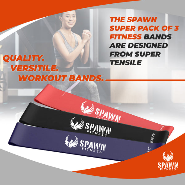 Spawn Fitness Resistance Bands Exercise Bands for Workout Loop
