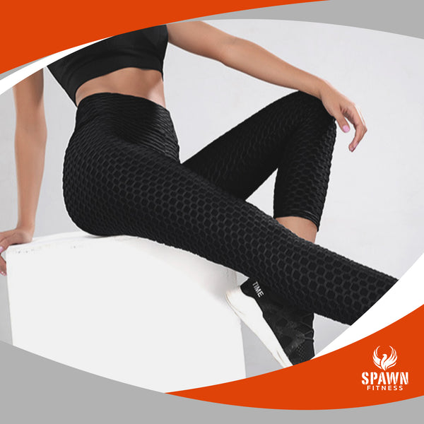 Spawn Fitness Yoga Workout Pants TikTok Leggings for Women Scrunch